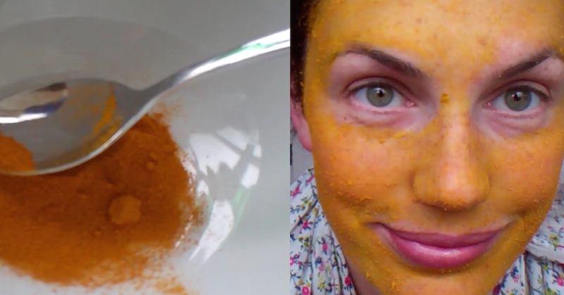 Turmeric Face Mask For Rosacea, Acne, Eczema and Dark Circle