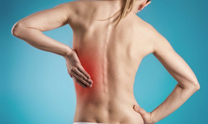 back pain when breathing deeply