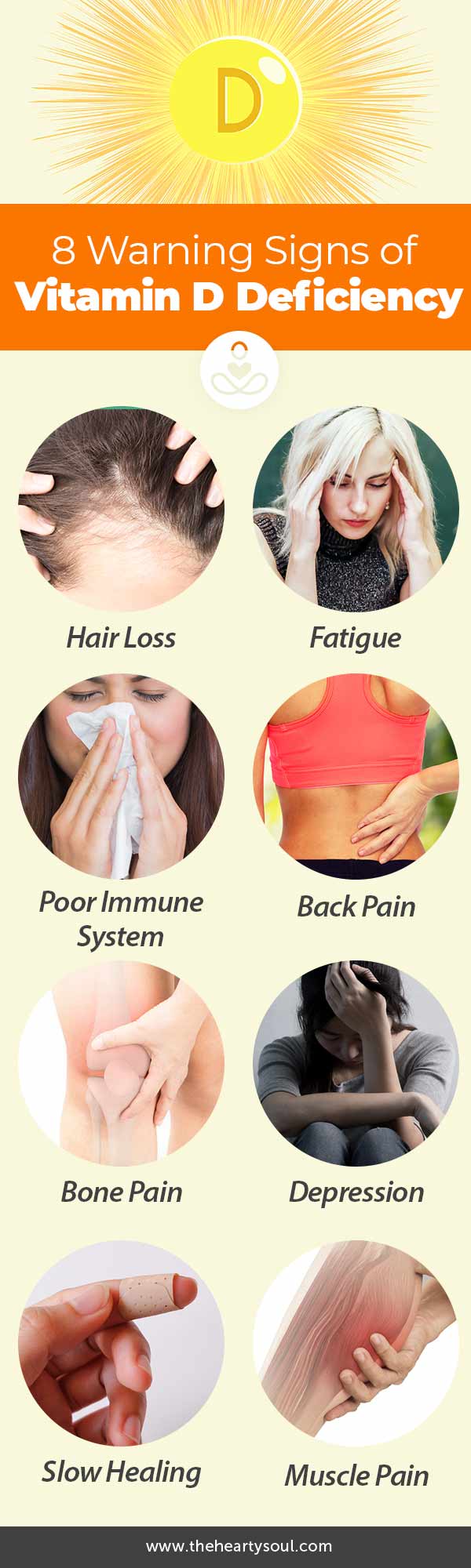 8 warning signs of vitamin d deficiency | TheHeartySoul