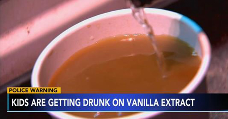 Kids are Getting Drunk by Adding Vanilla Extract to their Coffee