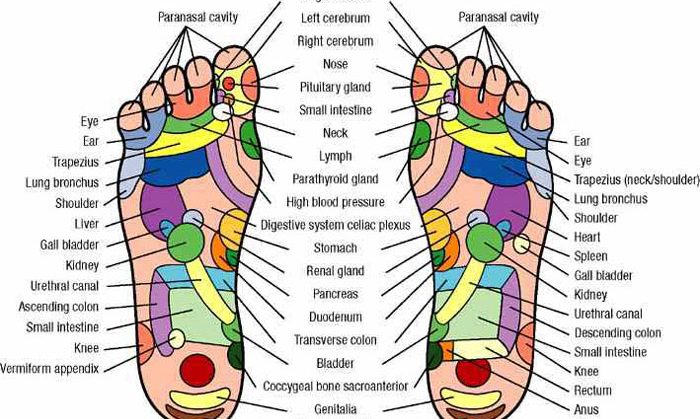 Pressure Points in Your Feet: Use This Foot Massage Chart for Pain Relief