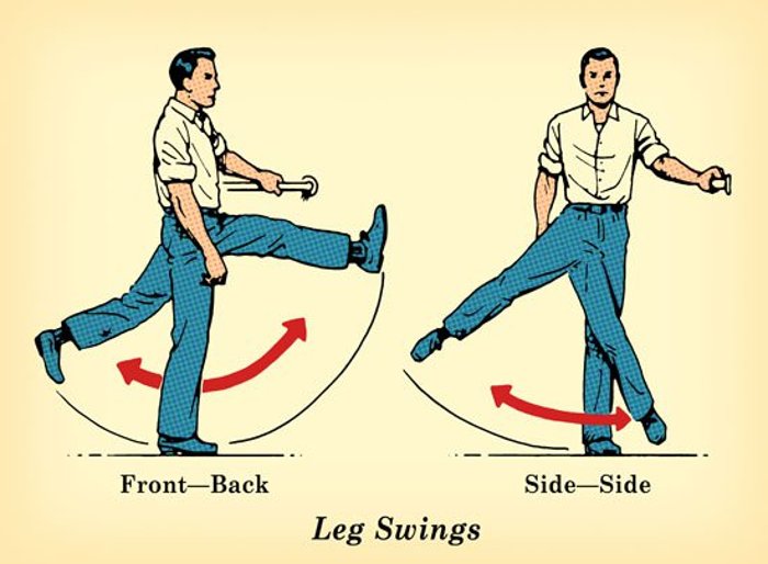 stiff back exercise
