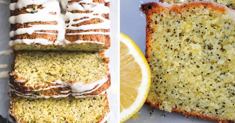 Lemon Poppy Seed Zucchini Bread Recipe [Gluten Free] - Featured image