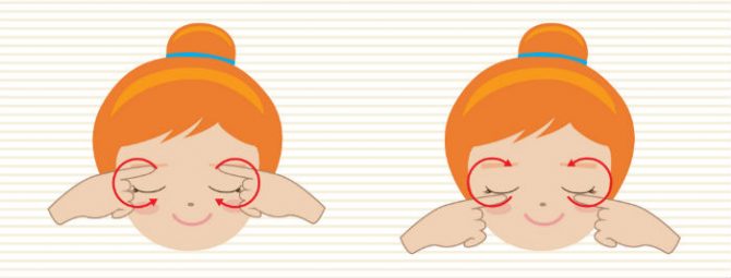 eye strain exercises