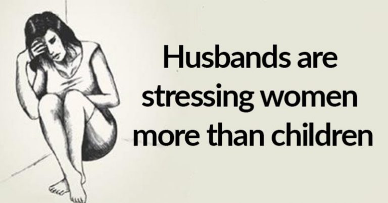 Studies Show That Husbands Stress Women Twice As Much As Children - Featured image