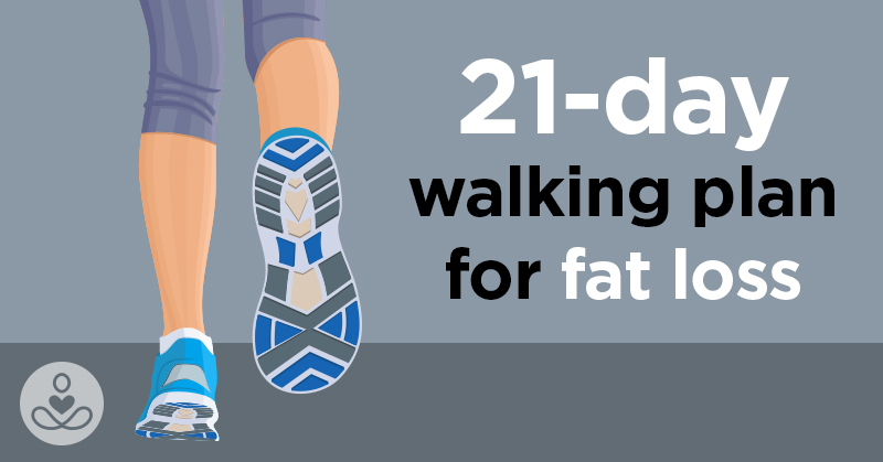 A 21-Day Walking Plan for Fat Loss