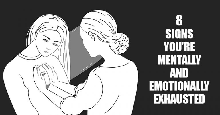 8 Warning Signs You’re Mentally and Emotionally Exhausted - Featured image