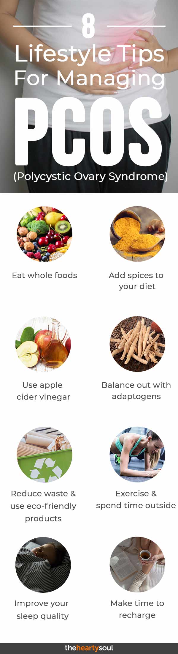 Lifestyle Tips for Managing PCOS | Infographic