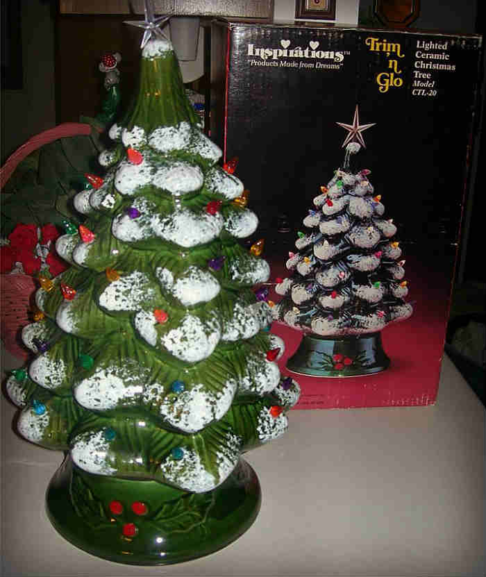 ceramic christmas trees