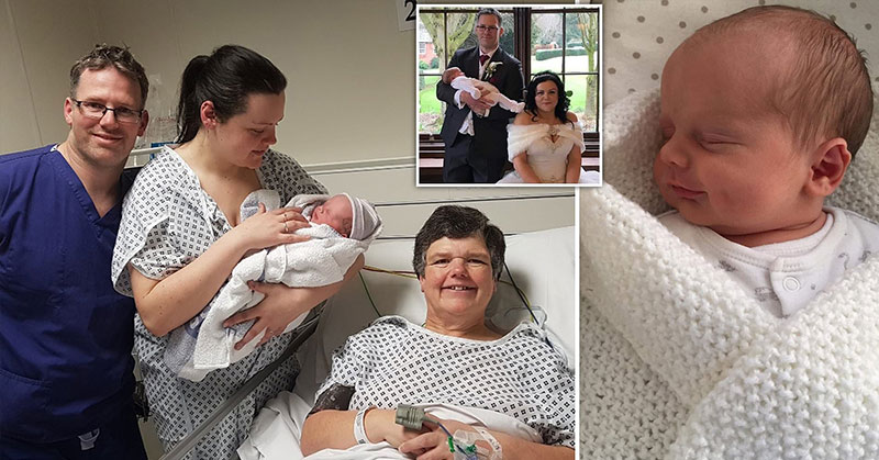 55-Year-Old Grandmother Gives Birth to Her Own Grandchild after Being a Surrogate for Her Daughter