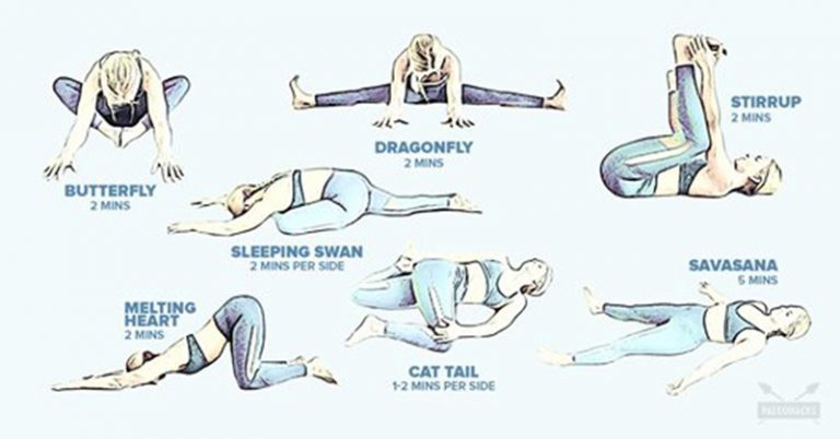 7 Soothing Yin Yoga Poses to Calm Anxiety - Featured image