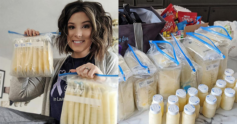 Mom Chooses To Donate Her Breast Milk To Babies In Need After Her Losing Her Son At Birth