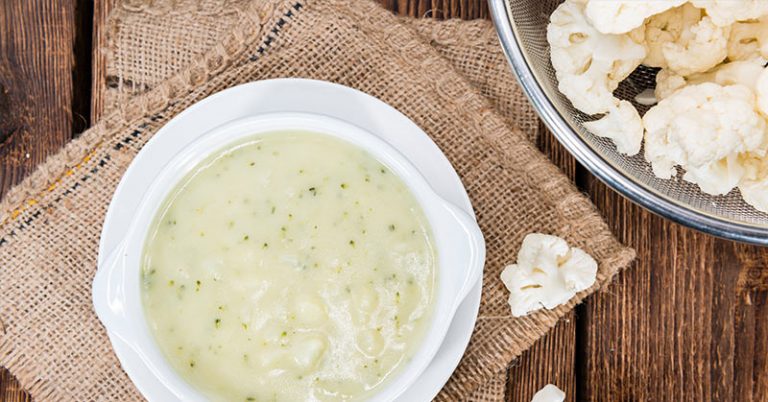 The Ultimate Creamy Cauliflower Soup (with Dairy-Free, Vegan, and Hypoallergenic Options) - Featured image