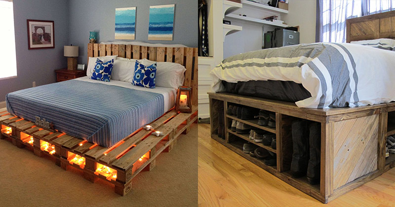 Minimalist Pallets Over Expensive Frames: 14 Creative Ideas To Design Your Pallet Platform