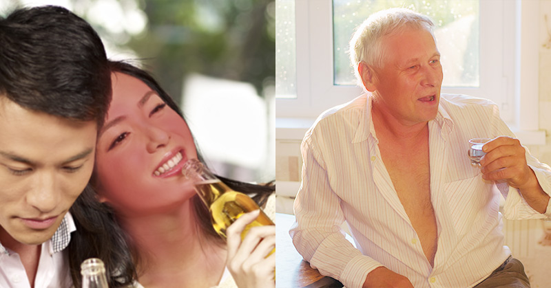 Study: If Your Face Goes Red When Drinking, You May Be More Prone To Alzheimer’s Disease