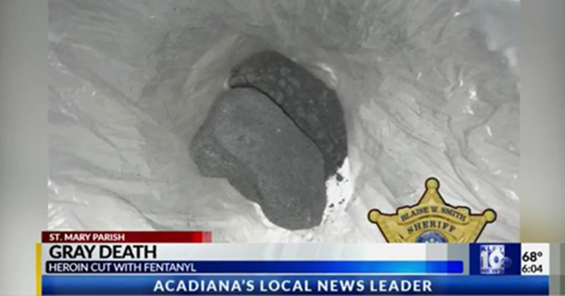 Deadly drug called “gray death” found; officials say just touching it could kill you