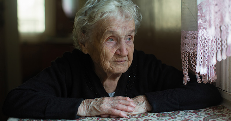 Alarming Number Of Seniors Go Entire Week Without Talking To Anyone