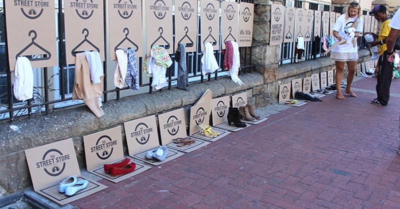 Street Stores That Gives Free Clothes To The Homeless Popping Up Worldwide