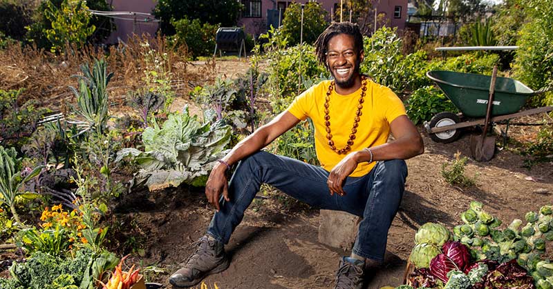How One Man Turned His Backyard Garden Into a Full-Fledged Community Farmers Market