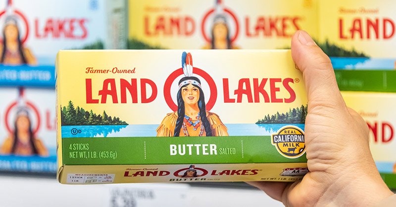 Land O’ Lakes drops Native American image from packaging after nearly 100 years