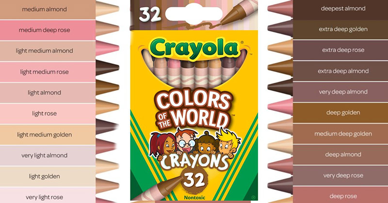 Crayola Just Released Crayons With 24 Skin Tone Shades So Every Child Can Color Themselves Accurately - Featured image