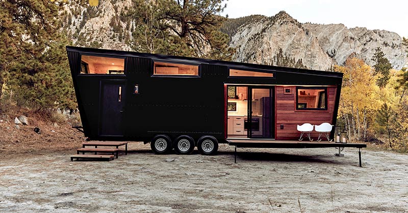 This Adventure-Ready Tiny House Has a Mud Room and Fold-Down Deck - Featured image