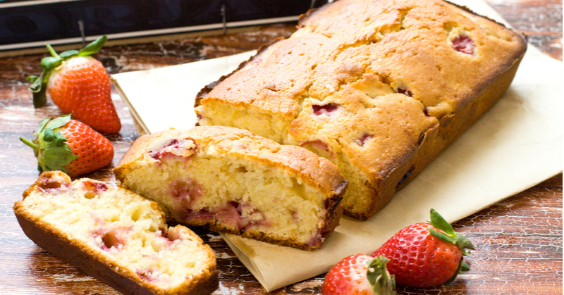 Quick Strawberry Bread with Gluten-Free and Vegan Options