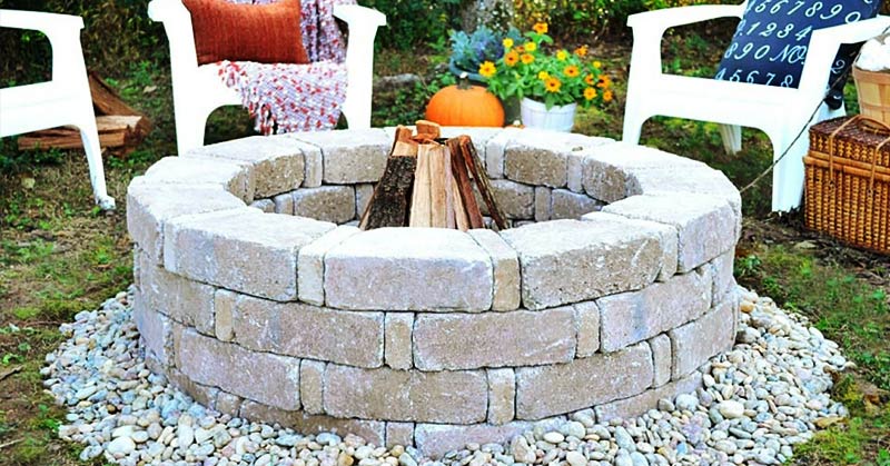 Build a Fire Pit in an Afternoon
