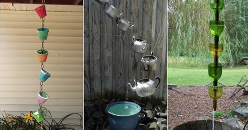 How To Make Your Own DIY Rain Chain + Design Ideas To Get You Inspired