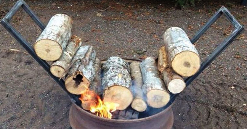 How To Make A Self-Feeding Fire – Lasts For A Whopping 14 Hours