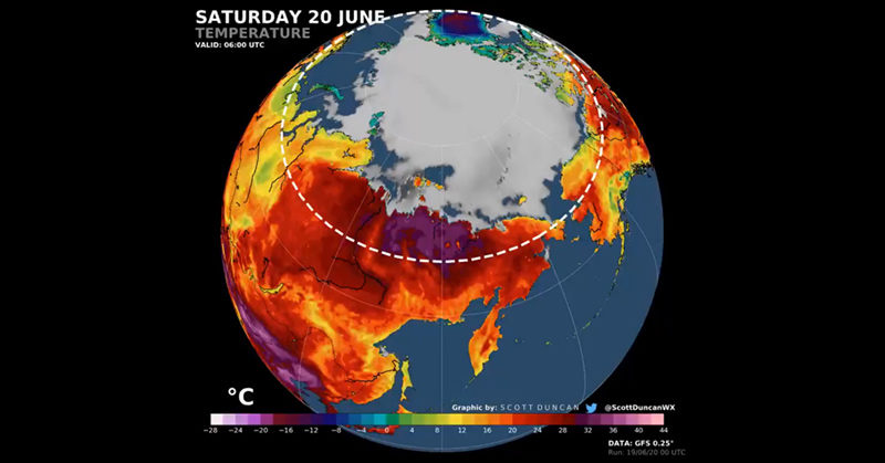 ‘This Scares Me,’ Arctic Hits 100.4°F—Hottest Temperature on Record