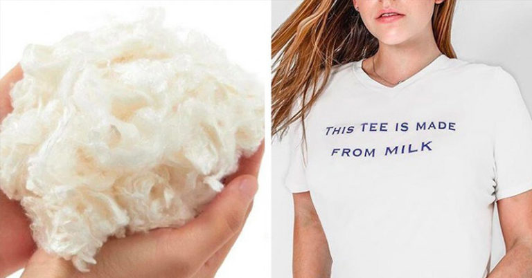 Startup Re-Engineers Spoiled Milk Into Biodegradable Clothing - Featured image