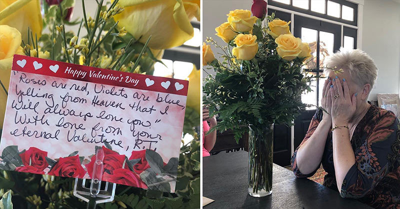 Husband Who Lost Cancer Battle Sends Wife One Final Valentine’s Gift
