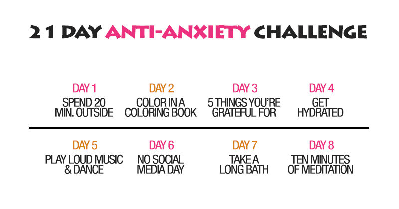 21 Day Anti Anxiety Challenge