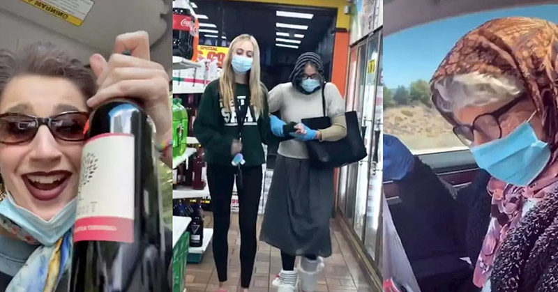 Teenagers Are Dressing Up As Elderly People In Face Masks To Fool Shops Into Selling Them Alcohol