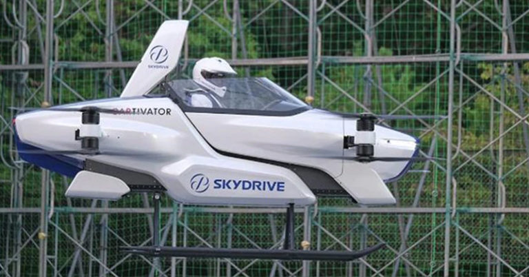 ‘Flying car’ gets off ground, with a person aboard - Featured image