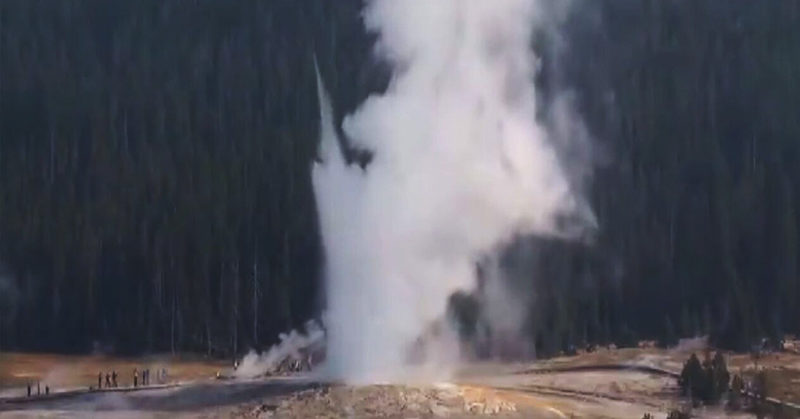 Yellowstone’s Giantess Geyser erupts for first time in 6 years, roars ‘back to life’