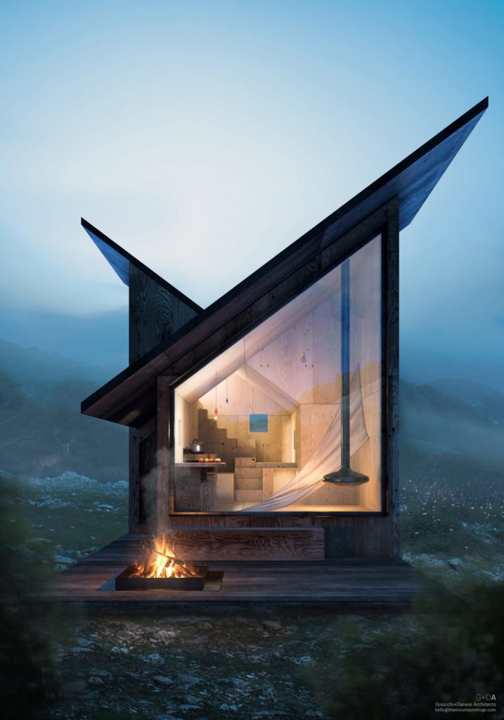 modular mountain cabin 