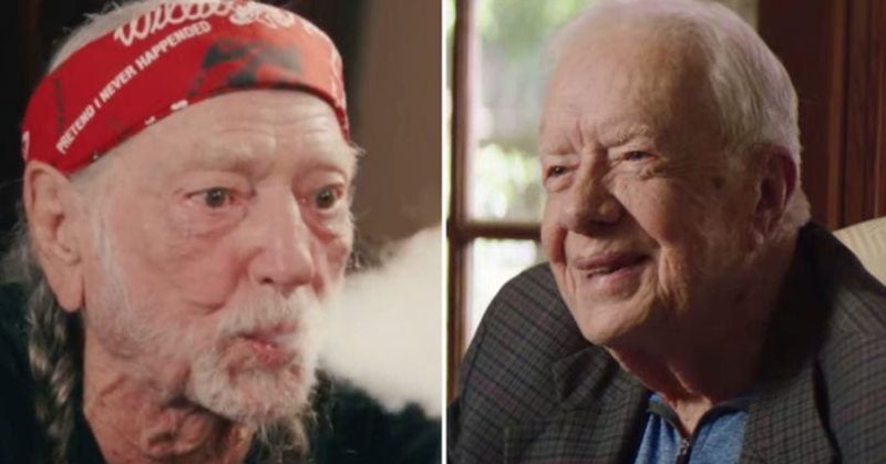 Jimmy Carter Says Willie Nelson Smoked Pot with His Son on the Roof of the White House