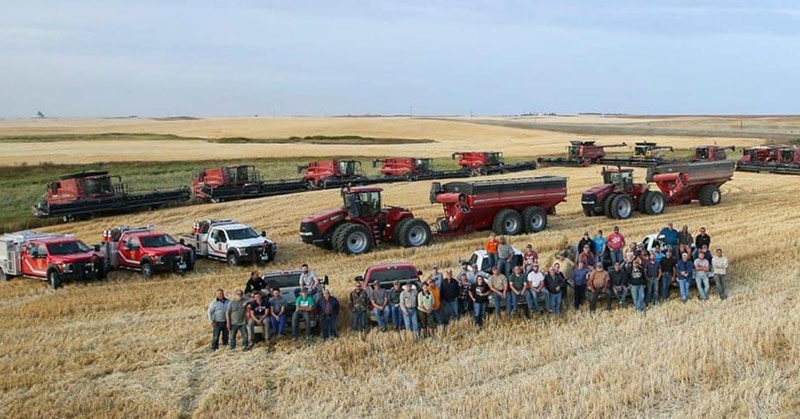 Farmers Come Together to Harvest for a Neighbor who Suffered a Heart Attack