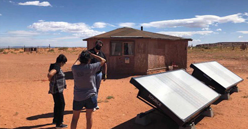 Solar-Powered Panels Pull Water Out of Thin Air for Families Who Have None