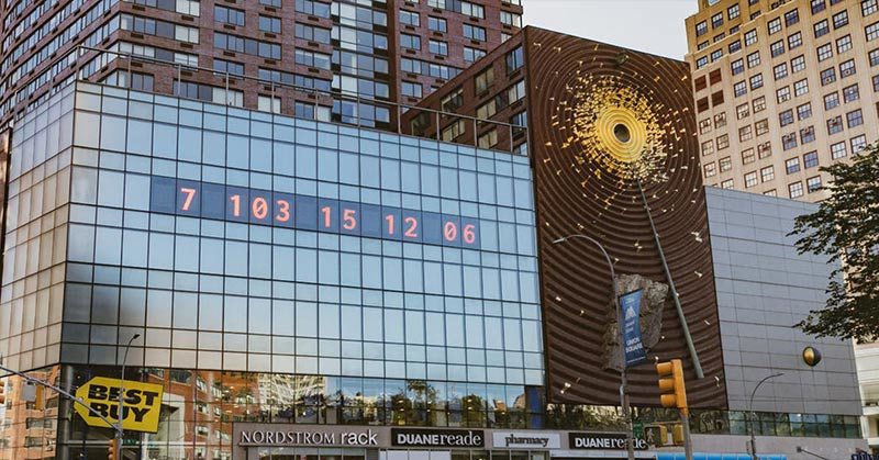 A New York Clock That Told Time Now Tells the Time Remaining