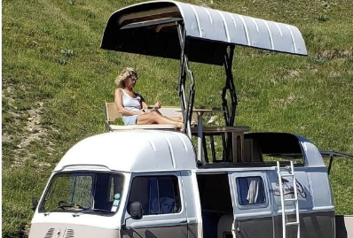 Fold-Up Roof