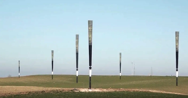 Try not to jiggle while watching these amazing bladeless wind turbines