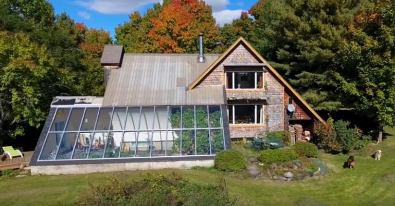Grow Food All Year Round Inside Your Home With This Heat Storing Greenhouse - Featured image