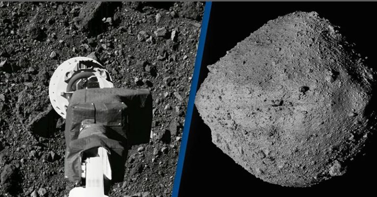 NASA Makes History After Landing On Asteroid To Collect Rock Samples - Featured image