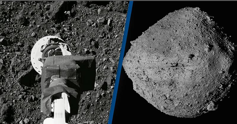 NASA Makes History After Landing On Asteroid To Collect Rock Samples - Featured image
