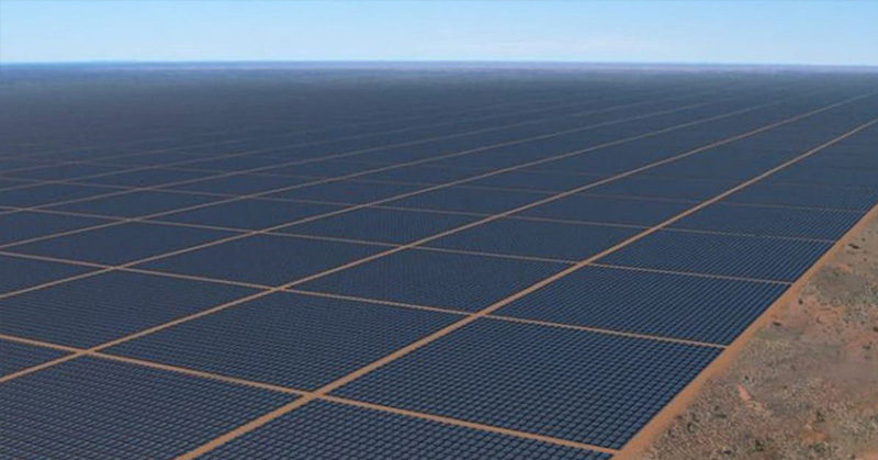 World’s Largest Solar Farm to Be Built in Australia – But They Won’t Get The Power