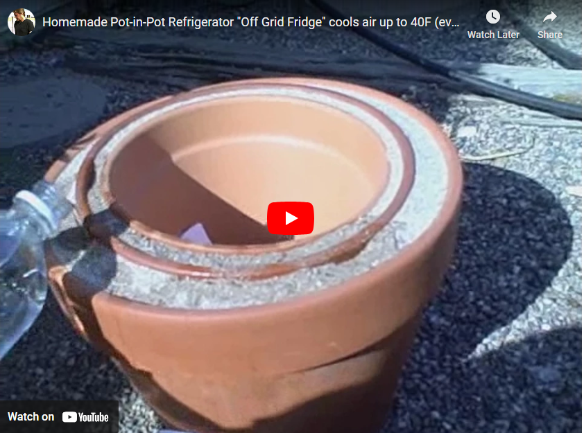 pot in pot fridge