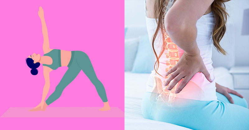 6 Natural Ways To Help Reduce Back Pain Through Massage, Food & Yoga